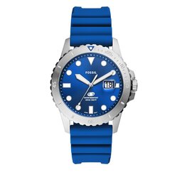 Fossil Uhr Fossil Blue FS5998 Blue/Silver