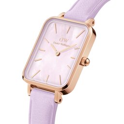 

Годинник Daniel Wellington Quadro DW00100637 Gold/Violet, Фіолетовий
