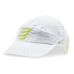 Compressport Šilterica Compressport Pro Racing Cap CU00003B White/Evening Primrose 019