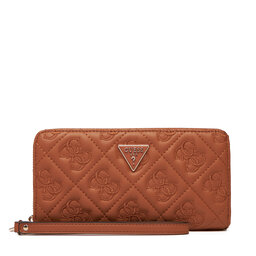 Guess Portofel Mare de Damă Guess Adelasia Slg SWQL96 58146 Maro