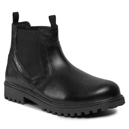 Lumberjack Kotníková obuv s elastickým prvkem Lumberjack RIVER SM00113-003-B01 Black CB001