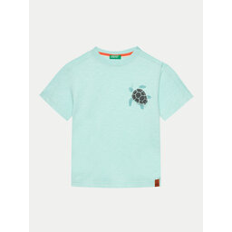 United Colors Of Benetton United Colors Of Benetton Футболка 3BR4G10EL Голубий Regular Fit