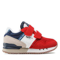 

Снікерcи Pepe Jeans London One Bk PBS30523 Red 255, Червоний
