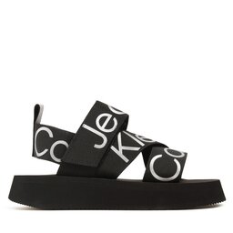 

Босоніжки Calvin Klein Jeans Prefersato Sandal Webb YW0YW01071 BEH, Чорний