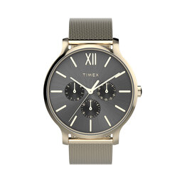 Timex Zegarek Timex Transcend TW2W20000 Złoty