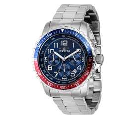 Invicta Watch Klocka Invicta Watch 39123 Silver/Red/Navy