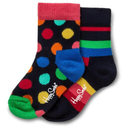 Happy Socks Ankelstrumpor barn 2-pack Happy Socks KSTR02-6002 HAPPY SOCKS-KSTR02