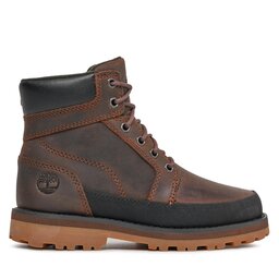 Timberland Trappers Timberland Courma Kid Boot W/ Rand TB0A5XHN9311 Dk Brown Full Grain