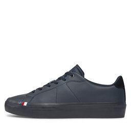 

Снікерcи Tommy Hilfiger Thick Vulc Low Premium Lth FM0FM04881 Desert Sky DW5, Голубий