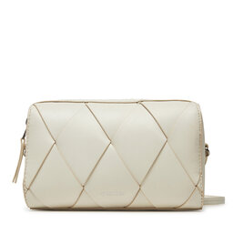 Calvin Klein Borsetta Calvin Klein Ck Woven Camera Bag K60K613002 Écru