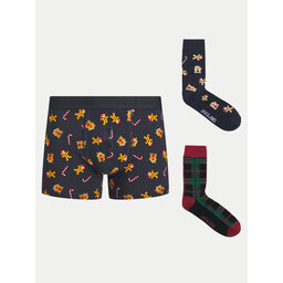 Jack&Jones Jack&Jones Fehérnemű szett Xmas 12266765 Sötétkék