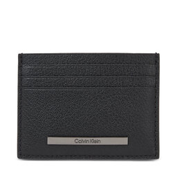 Calvin Klein Korthållare Calvin Klein Modern Bar Cardholder 6Cc K50K510892 Ck Black BAX