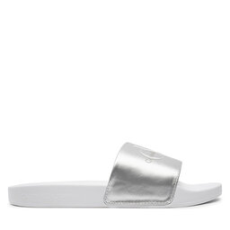 Calvin Klein Jeans Şlapi Calvin Klein Jeans Slide Ny Pearl YW0YW01243 Argintiu