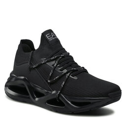 EA7 Emporio Armani Сникърси EA7 Emporio Armani X8X087 XK227 Q268 Full Black/Silver