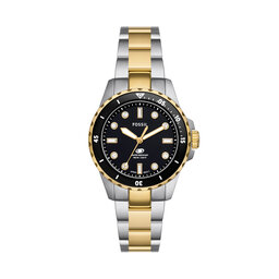 Fossil Zegarek Fossil Blue ES5349 Złoty