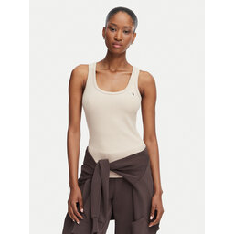 Guess Guess Top V4YP06 K8RT2 Beige Slim Fit