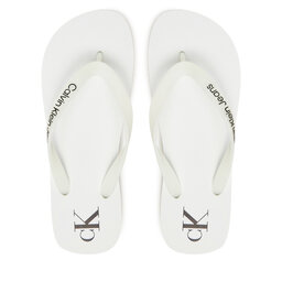 Calvin Klein Jeans Flip-flops Calvin Klein Jeans Beach Sandal Transparent Tpu YW0YW01829 Fehér