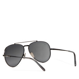 

Сонцезахисні окуляри Ray-Ban Aviator Titanium 0RB8225 3141K8 Black/Polar Dark Grey, Чорний