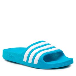 adidas Pantoletten adidas adilette Aqua K FY8071 Solblu/Ftwwht/Solblu