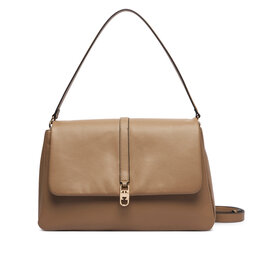 Tommy Hilfiger Handtasche Tommy Hilfiger Th Libre Satchel AW0AW19197 Beige