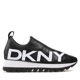 

Снікерcи DKNY Azer Slip On Sneak K2134615 Black/White 005, Чорний