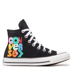 

Кеди Converse Ctas Hi 172864C Black/White/Light Dew, Чорний