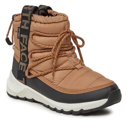 The North Face Sniega zābaki The North Face W Thermoball Lace Up WpNF0A5LWDKOM1 Almond Butter/Tnf Black