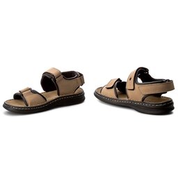 

Босоніжки Josef Seibel Rafe 10104 11 121 Stone/Schwarz, Коричневий