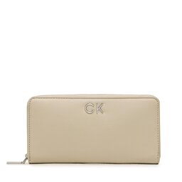 Calvin Klein Stor damplånbok Calvin Klein Re-Lock Z/A Wallet Lg Pbl K60K610967 PEA