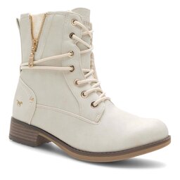 Mustang Botine Mustang 1139-630 Alb