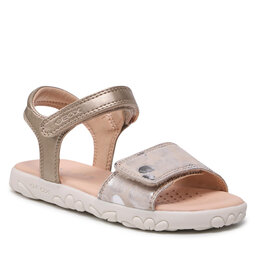 Geox Basutės Geox J S.Haiti G.A J028ZA 007NF C0262 S Beige/Platinum