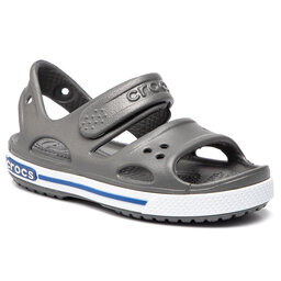 Crocs Сандали Crocs Crocband II Sandal Ps 14854 Slate Grey/Blue Jean