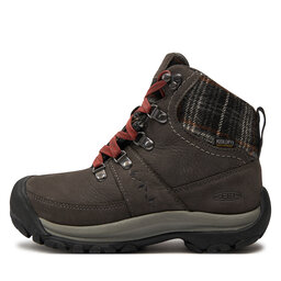 

Трекінгові черевики Keen Kaci III Winter Mid Wp 1026719 Magnet/Black Plaid, Сірий