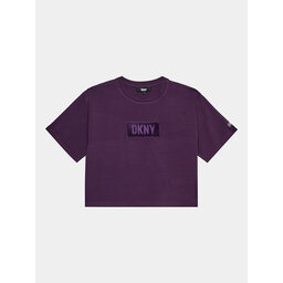 DKNY DKNY Majica D35T02 S Vijolična Regular Fit