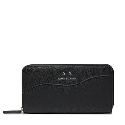 Armani Exchange Duży Portfel Damski Armani Exchange 948068 CC783 00020 Nero