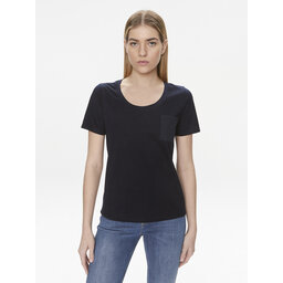 United Colors Of Benetton United Colors Of Benetton Póló 3J5CD106R Sötétkék Regular Fit