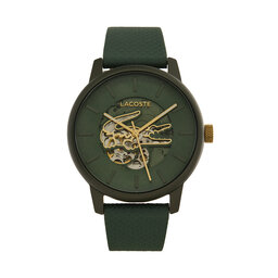 Lacoste Zegarek Lacoste 12.12 Automatique 2011384 Zielony