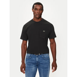 Lacoste Lacoste Футболка TH2827 Чорний Regular Fit