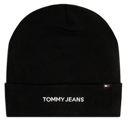 Tommy Jeans Mütze Tommy Jeans Linear Logo AM0AM12025 Black BDS
