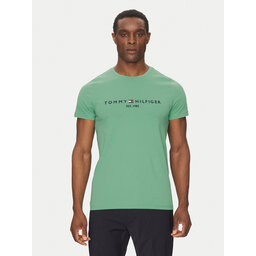 Tommy Hilfiger Tommy Hilfiger Футболка Logo MW0MW11797 Зелений Regular Fit