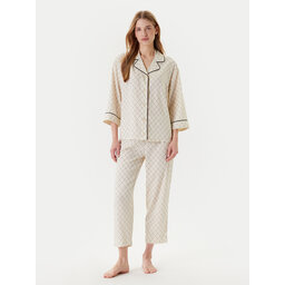 United Colors Of Benetton United Colors Of Benetton Pidžama 4T3U3P00R Écru Relaxed Fit