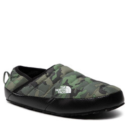 The North Face Chaussons The North Face Thermoball Traction Mule V NF0A3UZN33U Thyme Brushwood Camo Print/Thyme