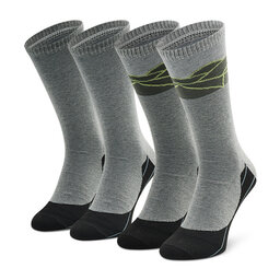 Camel Active 2 vīriešu augsto zeķu pāru komplekts Camel Active 6223 Stone Grey 644