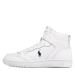 

Снікерcи Polo Ralph Lauren Polo Crt Hgh 809877680001 Wht/Blk, Білий