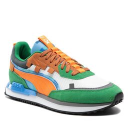 Puma Sneakers Puma City Rider 385748 01 Amazon Green/Vibrant Orange