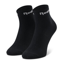 

Набір 3 пар низьких шкарпеток unisex Reebok Act Core Ankle Sock 3P GH8168 Mgreyh/White/Black, Білий