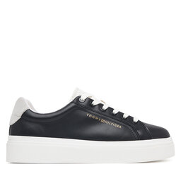 Tommy Hilfiger Sneakers Tommy Hilfiger Th Feminine Platform Monogram FW0FW09594 Schwarz
