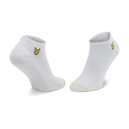 

Набір 3 пар низьких чоловічих шкарпеток Lyle & Scott Ross LSSPRTSK500 Bright White 5061, Білий