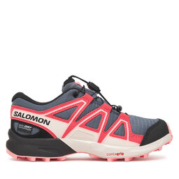 Salomon Trekkingschuhe Salomon Speedcross Waterproof L47856600 Grau