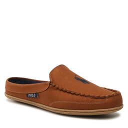 Polo Ralph Lauren Пантофи Polo Ralph Lauren Collins Mule RF104204 Snuff Washed Chino/Stripe/Navy